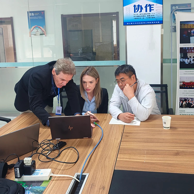 Overseas Synergy | Warm Welcome to Paraguayan Clients for Inspection and Cooperation at Iron Bull Tractor